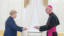 Petaras Rajičius ir Dalia Grybauskaitė