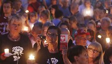 Lenkijoje tūkstančiai žmonių protestavo prie&scaron; teismų reformas