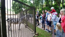 Tėvo dieną Kauno zoologijos sodas buvo pilnas žmonių