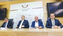 Artūras Paulauskas, Kęstutis Dauk&scaron;ys, Valentinas Mazuronis ir Vytautas Gap&scaron;ys
