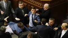 Mu&scaron;tynės Ukrainos Auk&scaron;čiausioje Radoje