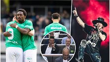 &bdquo;Kauno Žalgirio&ldquo; futbolininkai, Mantas Kalnietis, Eimantas Pūras ir &bdquo;Guns N' Roses&ldquo;