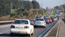 Spūstys ties Kleboni&scaron;kio tiltų
