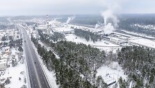 Kaminai žiemą