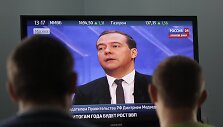Dmitrijus Medvedevas tiesioginiame eteryje 