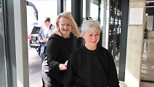 Užsienio reikalų ministras Kęstutis Budrys prie sienos su Baltarusija pasitinka Minsko i&scaron;laisvintus politinius kalinius