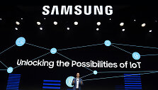 &bdquo;Samsung&ldquo; naujienų pristatymas CES 2018 parodoje
