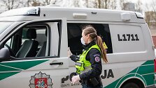 Kaip karantino metu dirba Lietuvos policija