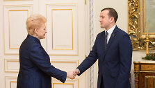 Dalia Grybauskaitė ir Virginijus Sinkevičius