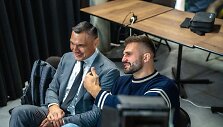 Jonas Mačiulis ir Linas Kleiza