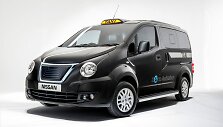 &bdquo;Nissan&ldquo; Londonui gamins elektrinius taksi. 