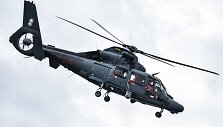 Karinis sraigtasparnis i&scaron; kelto i&scaron;gabeno sunegalavusį vokietį.