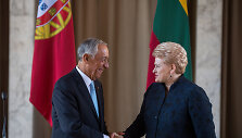 Prezidentė susitinka su Portugalijos Prezidentu Marcelo Rebelo de Sousa