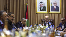 Gazoje pirmą kartą nuo 2014 metų įvyko palestiniečių vyriausybės posėdis