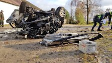 Netoli Joni&scaron;kio &bdquo;Audi A4&ldquo; nuskrido nuo kelio