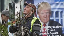 Var&scaron;uva ruo&scaron;iasi Donaldo Trumpo vizitui