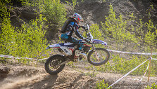 Enduro čempionato etapas Kuldigoje, Latvijoje