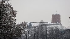 Pirmasis sniegas Vilniuje