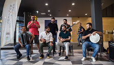 Muzikos grupės &bdquo;Bani Folk Band&ldquo; koncerto akimirkos