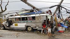 Taifūnas Haiyan Filipinuose nusiaubė Taklobano miestą 