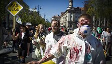 Černobylio katastrofos metinės paminėtos zombių eitynėmis.