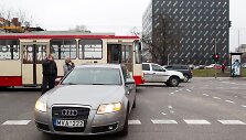 Troleibuso ir &bdquo;Audi&ldquo; avarija Vilniuje