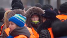 Prie Seimo vyko komunalinio ūkio darbuotojų piketas