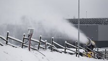 Ant Liepkalnio kalno tvarkomas žiemos centras.