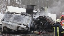 Vilkikų avarija automagistralėje Klaipėda-Kaunas