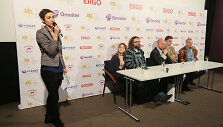 Spaudos konferencijos akimirka