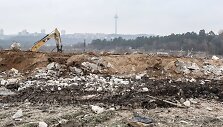 &bdquo;Velgos&ldquo; griuvėsiai &scaron;alia Vingio parko