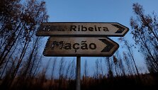 Juodi Portugalijos peizažai po mi&scaron;ko gaisrų