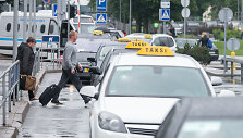 Taksi prie Vilniaus oro uosto