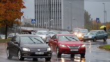 Automobilių spūstys Vilniaus gatvėse