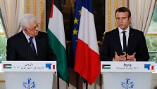 Mahmoudas Abbasas ir Emmanuelis Macronas