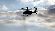 Izraelio kariuomenės sraigtasparnis &bdquo;Apache&ldquo;