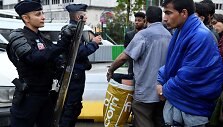 Paryžiaus policija i&scaron; nelegalios stovyklos i&scaron;keldino 2 tūkst. migrantų