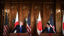 Donaldas Trumpas ir Shinzo Abe