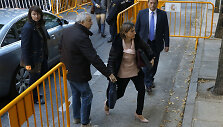 Buvusi Katalonijos parlamento pirmininkė Carme Forcadell atvyko į Auk&scaron;čiausiąjį Teismą