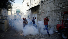  Susirėmimas tarp Izraelio policininkų ir palestiniečių Jeruzalėje