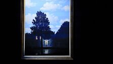 Rene Magritte'o paveikslas &bdquo;&Scaron;viesos imperija&ldquo;