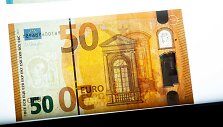 Penkiasde&scaron;imties eurų banknotas
