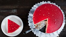 Arbūzų želė tortas