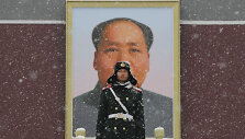 Mao Zedongo portretas Tiananmenio aik&scaron;tėje