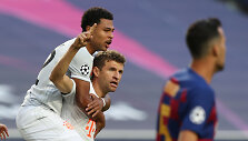 Thomas Mulleris ir Serge'as Gnabry