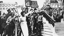 Leni Riefenstahl filmavimo aik&scaron;telėje
