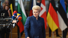 Dalia Grybauskaitė Europos Vadovų Taryboje Briuselyje