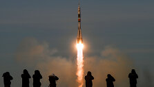 Sėkmingas raketos &bdquo;Sojuz&ldquo; startas