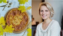 Dangira &Scaron;ima&scaron;iutė ir jos keptas obuolių pyragas