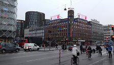 Dviračiais kopenhagiečiai važinėja ir viduržiemį